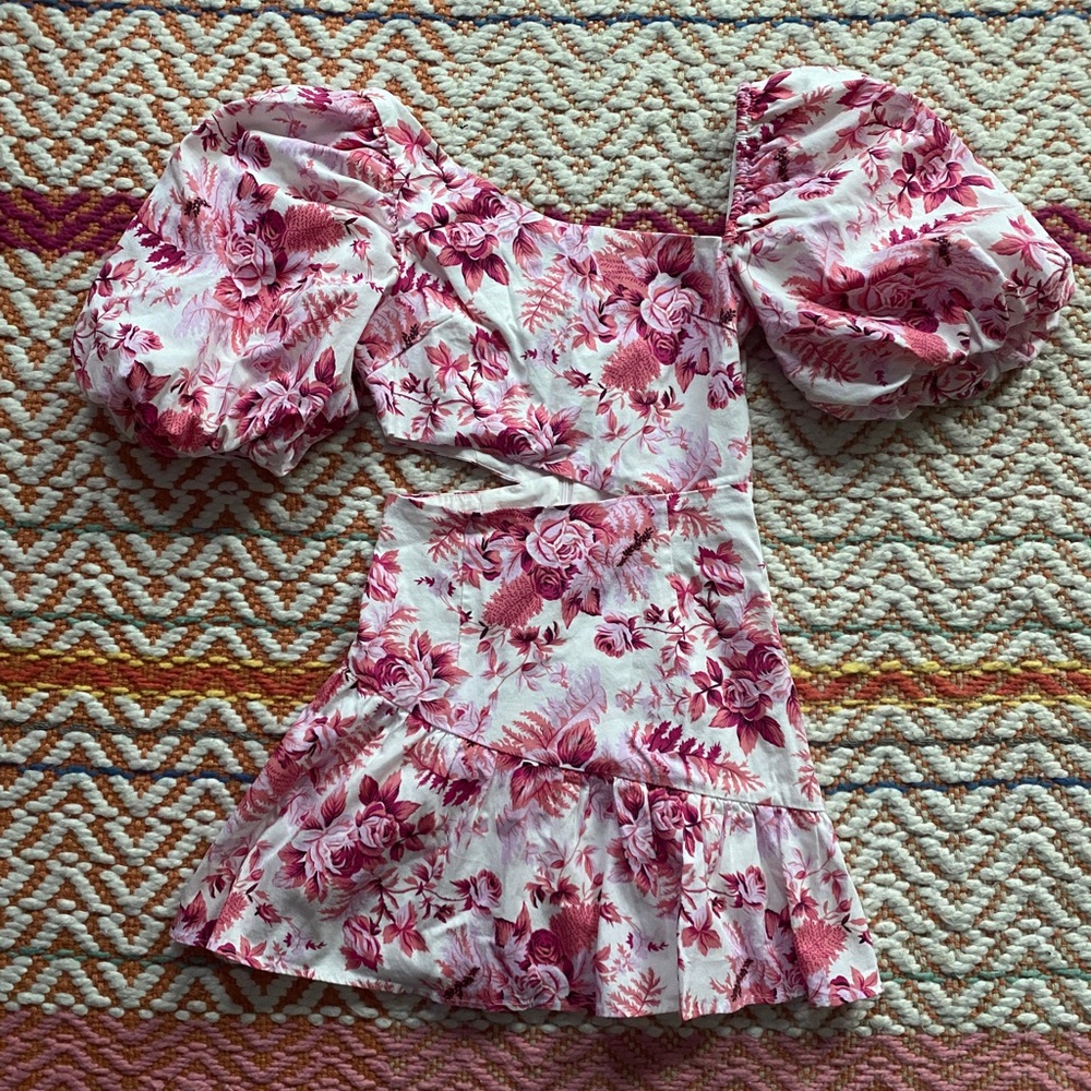 Hello Molly floral dress. In perfect condition. Size US 4